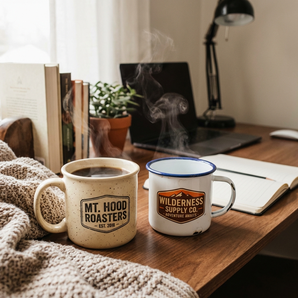 Mug Keramik & Enamel Custom