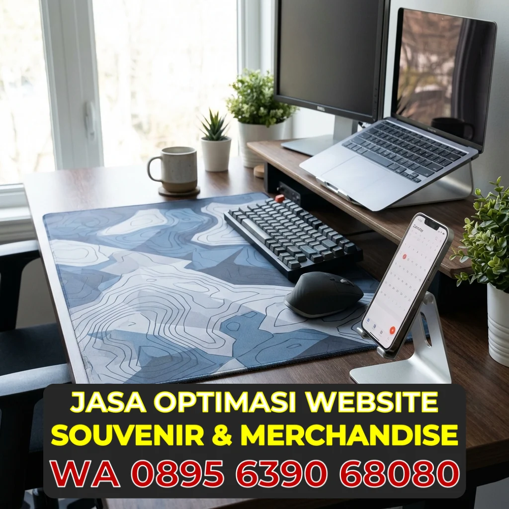 Setup Meja Kerja dengan Desk Accessories Custom