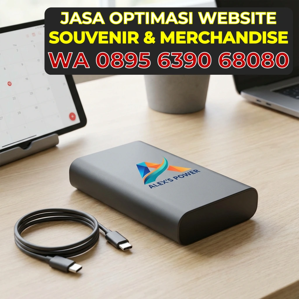 Powerbank Custom Premium dengan Logo