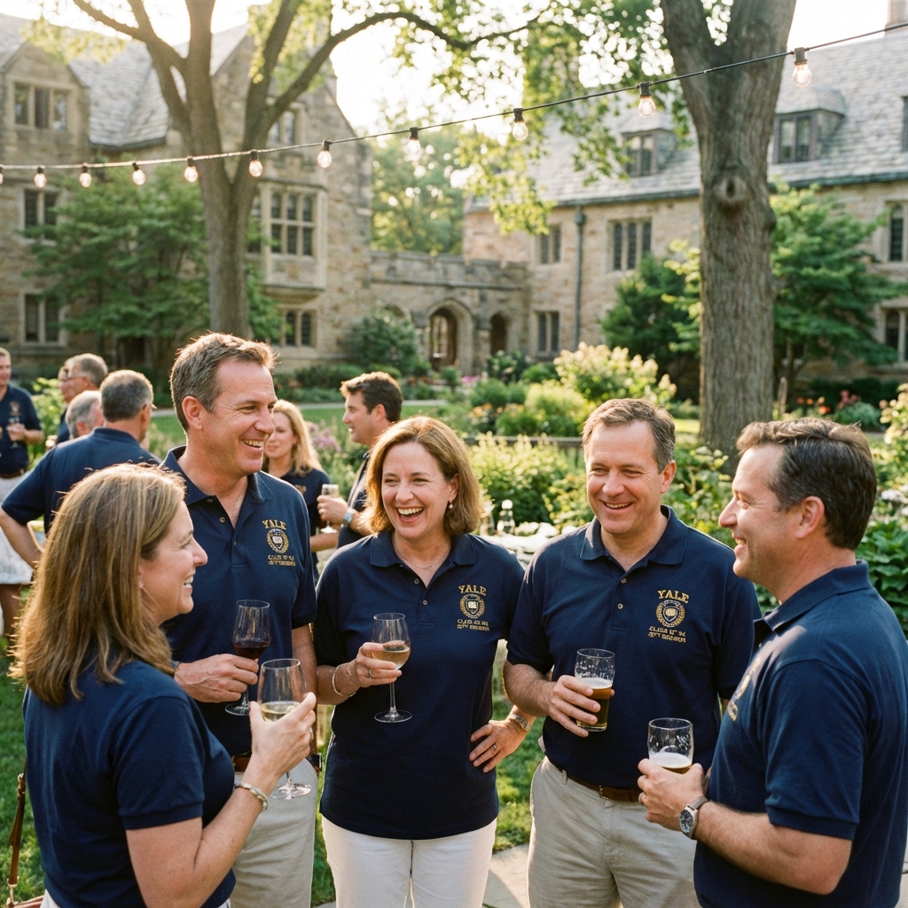 Reuni Alumni Pakai Kaos Polo Seragam