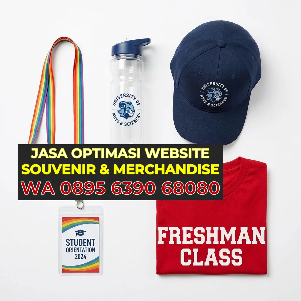 Detail Paket Starter Kit Ospek Lanyard Tumbler dan Topi